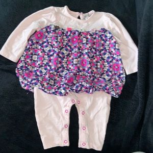 Deux par deux onesie for baby